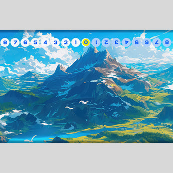 Mountain Hills - Playmat Spielmatte