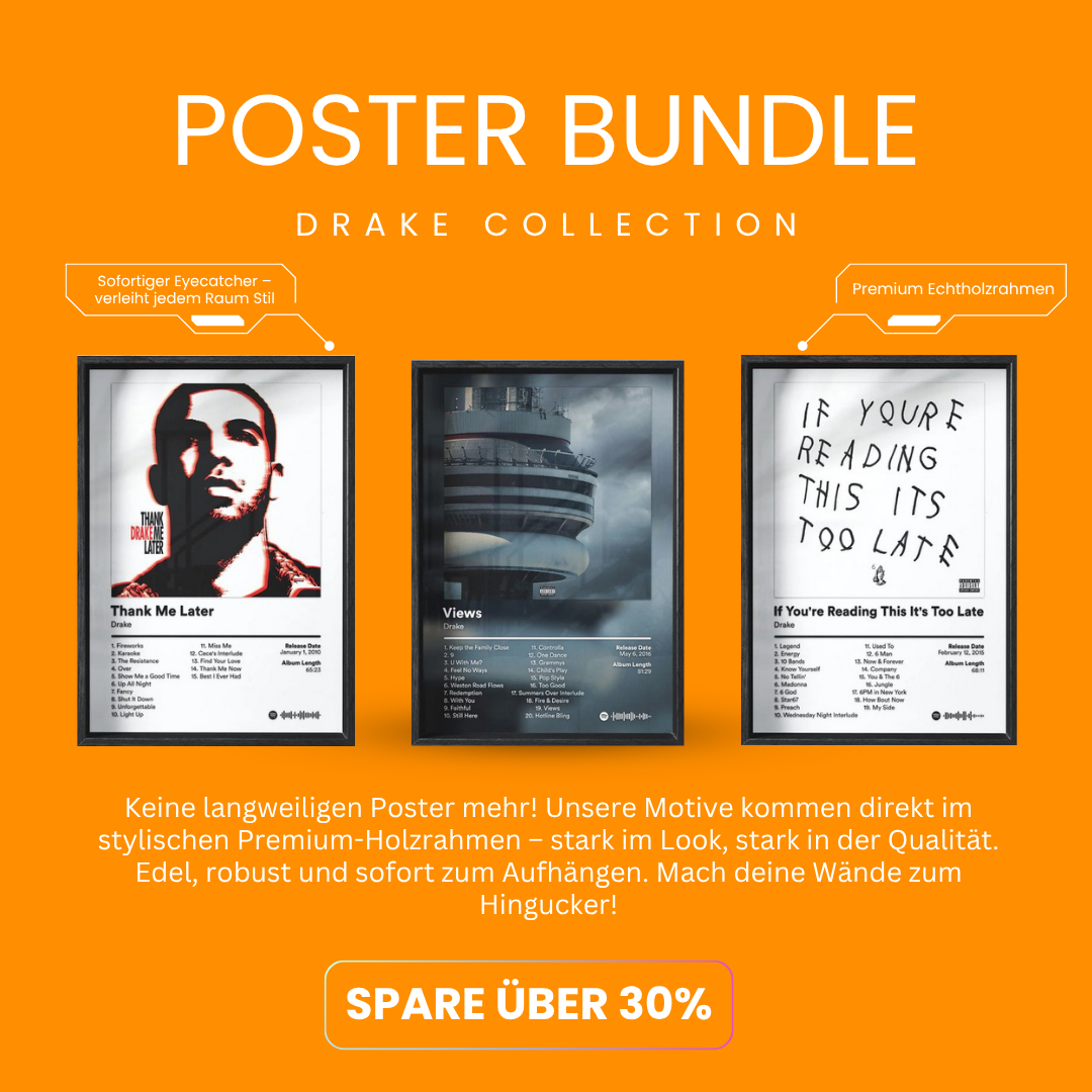 3er Bundle Poster DRAKE Collection