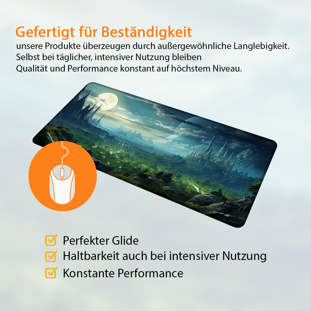 FANTASY #8 - XXL Gaming Mauspad