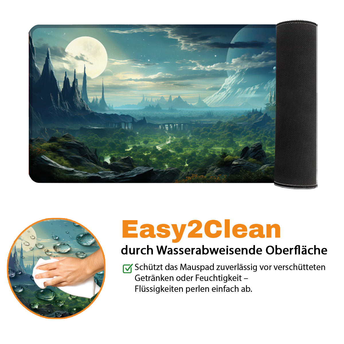 FANTASY #8 - XXL Gaming Mauspad