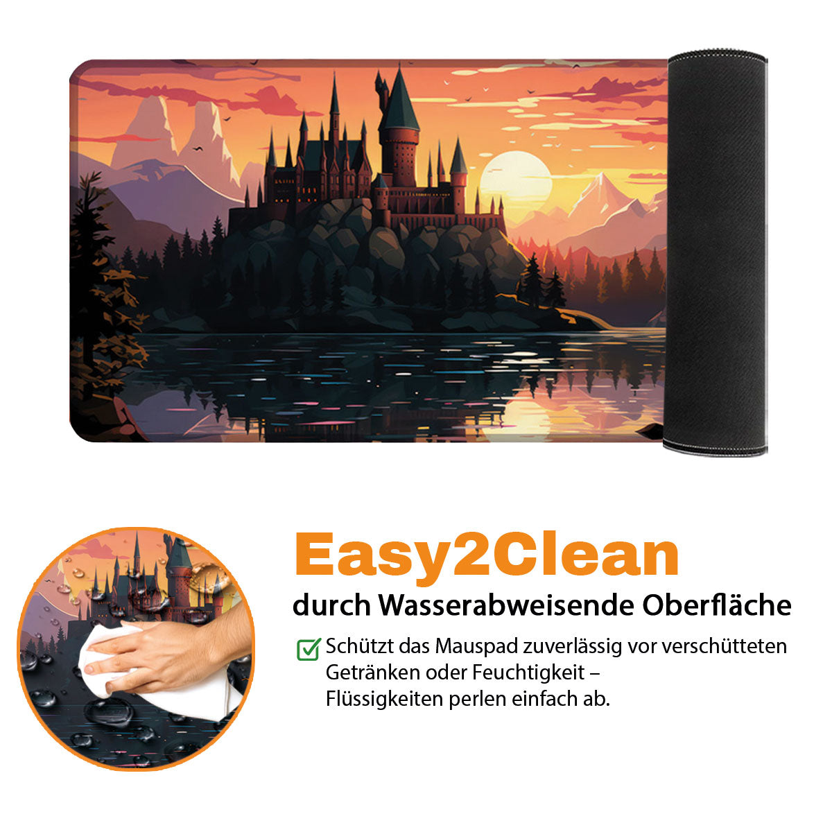 FANTASY #10 - XXL Gaming Mauspad