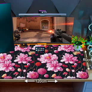 FLOWER PATTERN #22 - XXL Gaming Mauspad