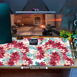 FLOWER PATTERN #6 - XXL Gaming Mauspad