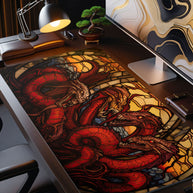 Hydra - Fantasy Design - XXL Gaming Mauspad