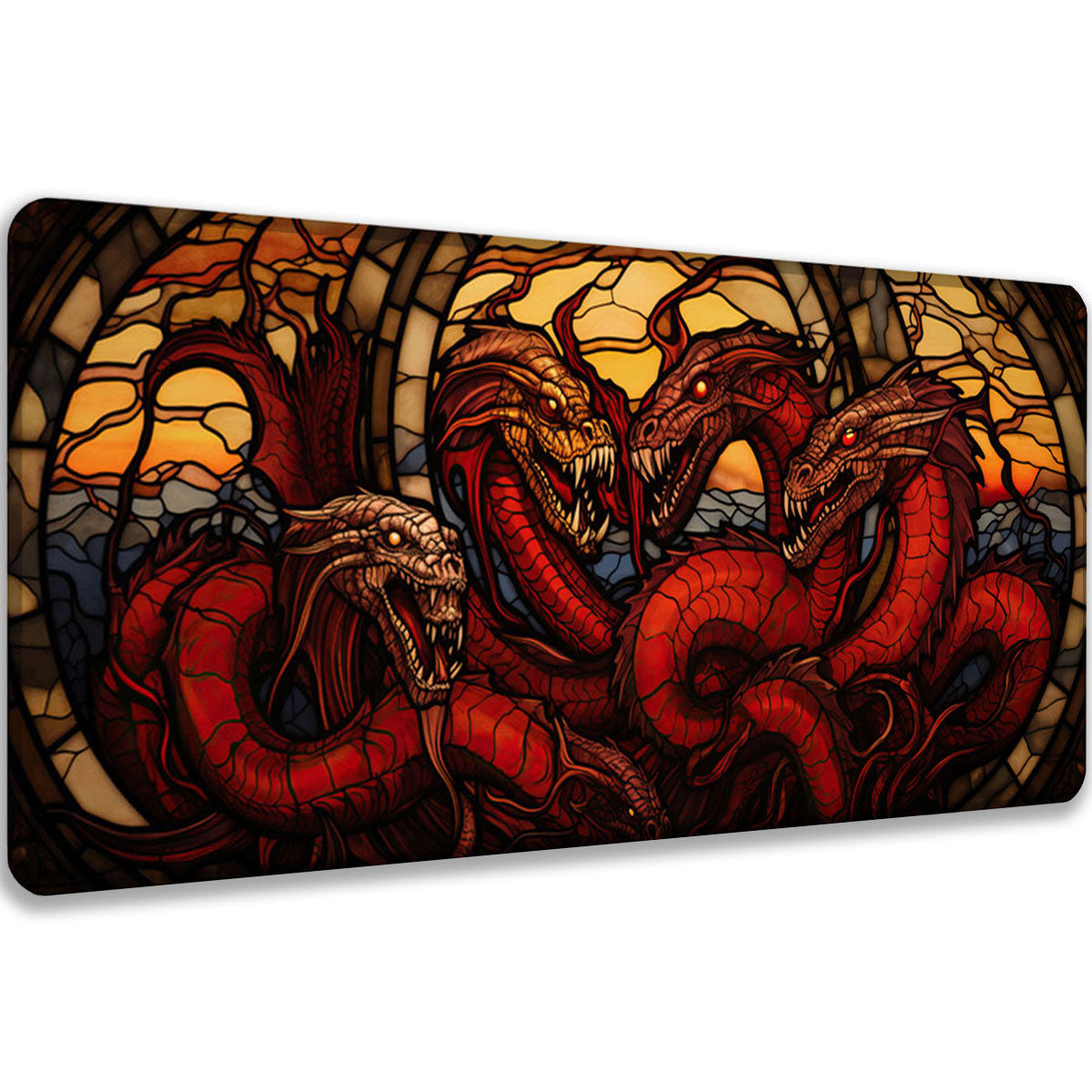 Hydra - Fantasy Design - XXL Gaming Mauspad