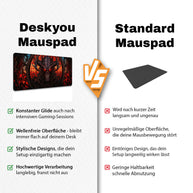 Demon King - Fantasy Design - XXL Gaming Mauspad