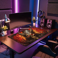 King of Hell - Fantasy Design - XXL Gaming Mauspad