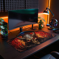 King of Hell - Fantasy Design - XXL Gaming Mauspad