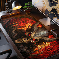 King of Hell - Fantasy Design - XXL Gaming Mauspad