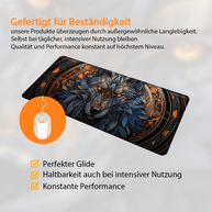 Fenrir - Fantasy Design - XXL Gaming Mauspad