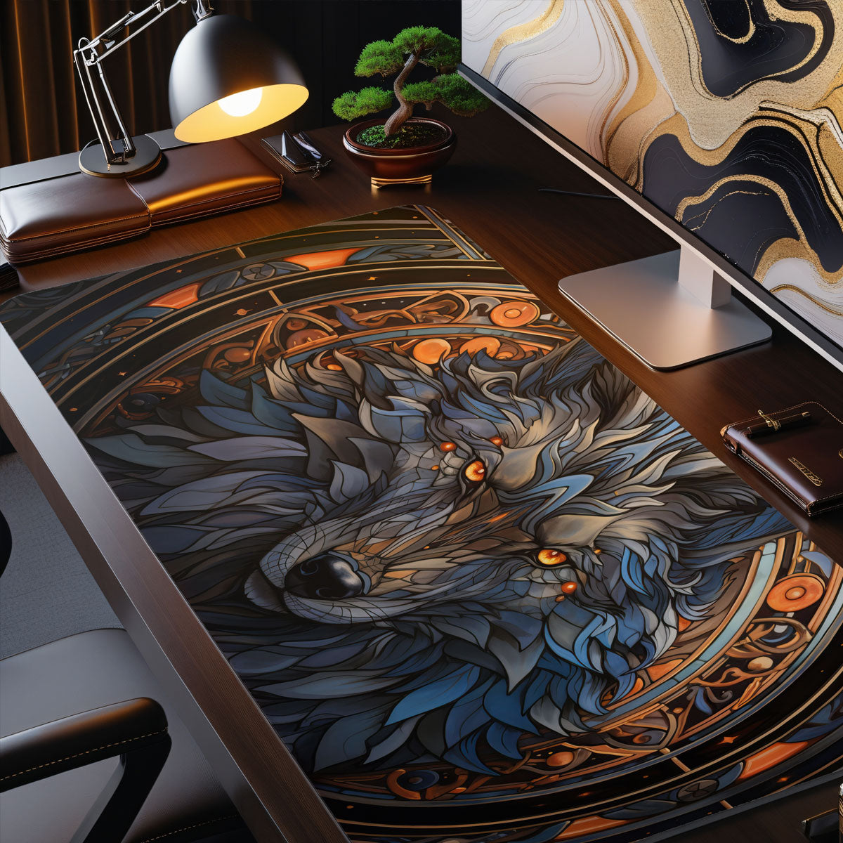 Fenrir - Fantasy Design - XXL Gaming Mauspad