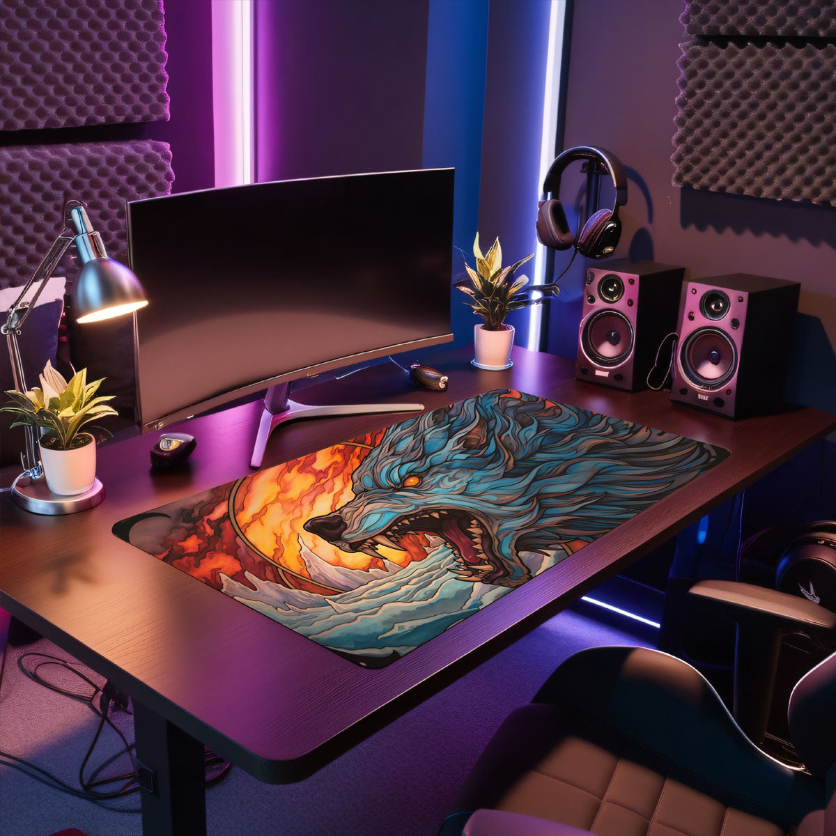 Predator - Fantasy Design - XXL Gaming Mauspad