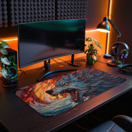 Predator - Fantasy Design - XXL Gaming Mauspad