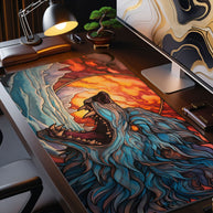 Predator - Fantasy Design - XXL Gaming Mauspad