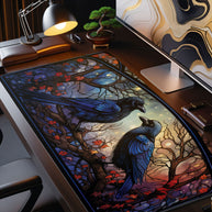 Hugin Munin - Fantasy Design - XXL Gaming Mauspad