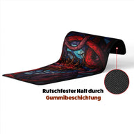 Purple Dragon - Fantasy Design - XXL Gaming Mauspad