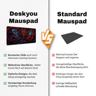 Purple Dragon - Fantasy Design - XXL Gaming Mauspad