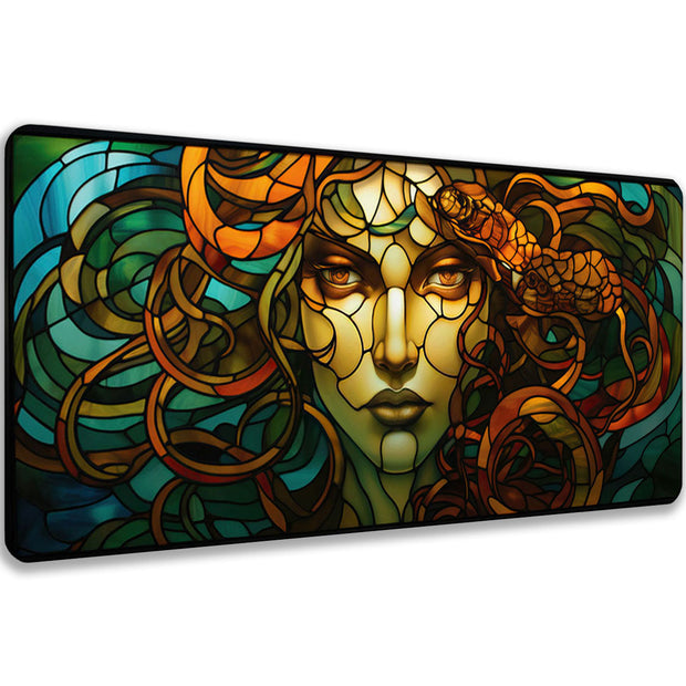 Medusa Face - Fantasy Design - XXL Gaming Mauspad