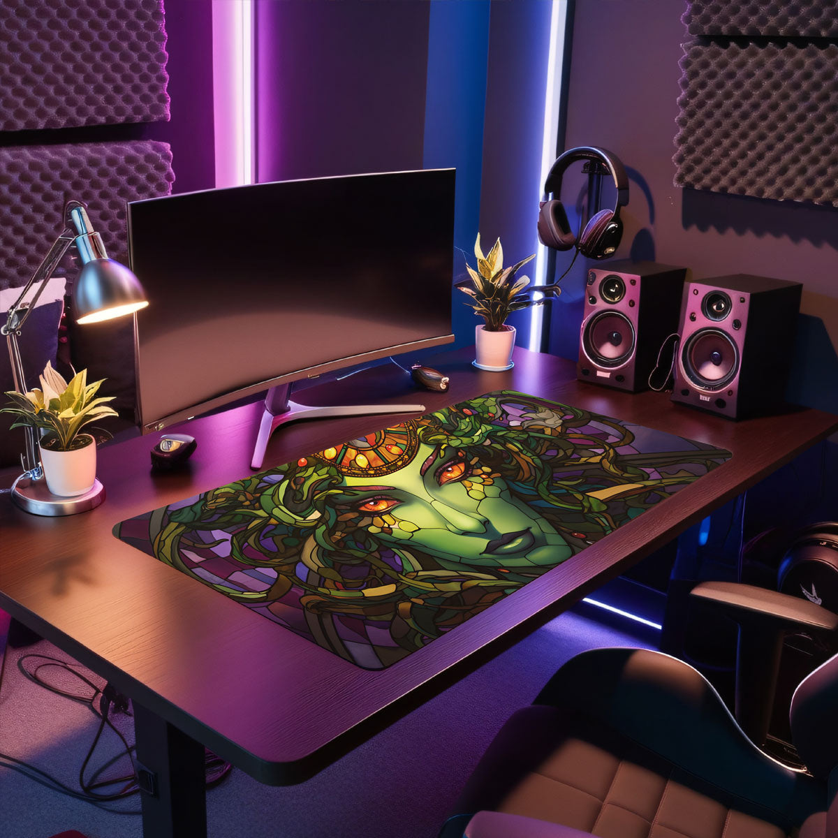 Medusa - Fantasy Design - XXL Gaming Mauspad