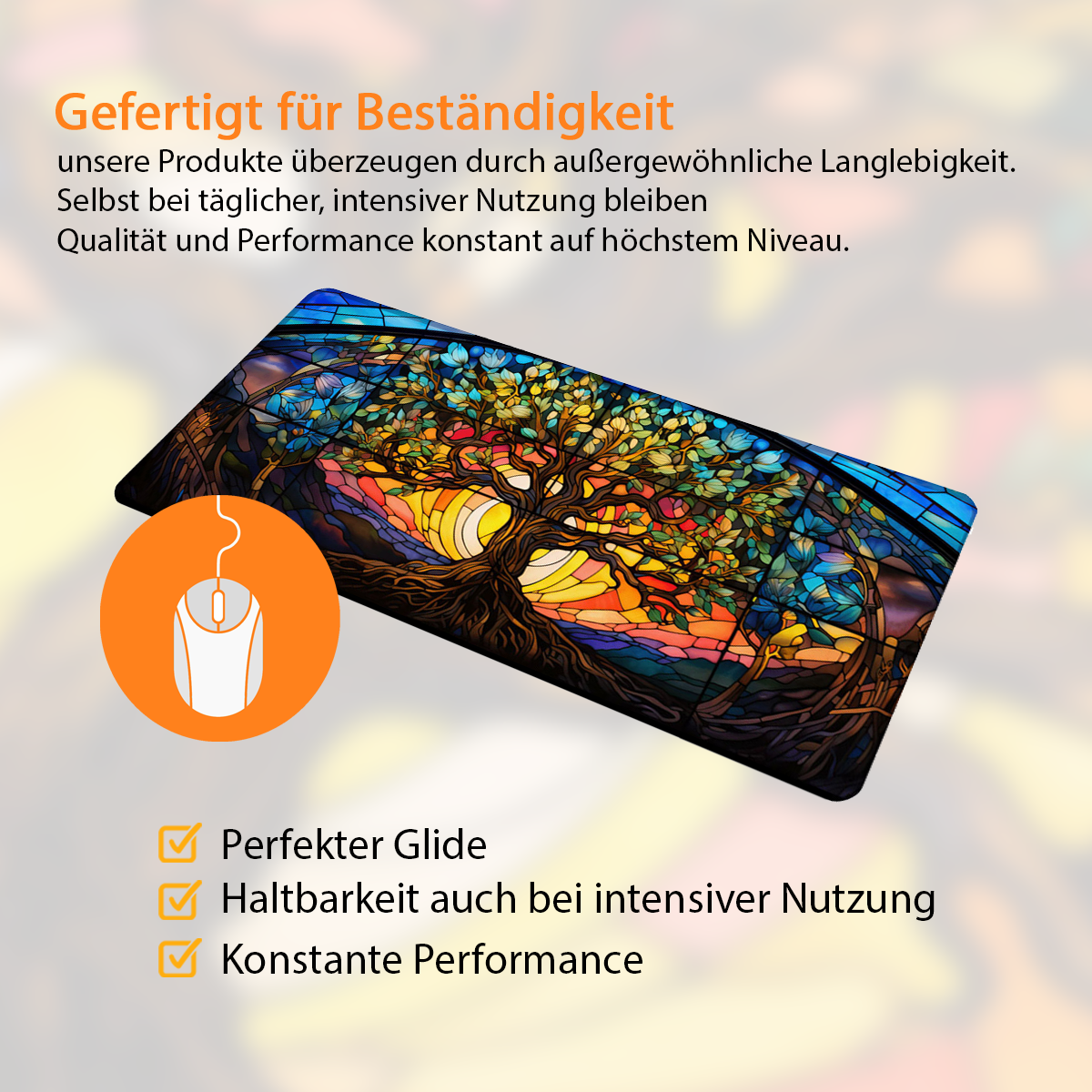 Yggdrassil - Fantasy Design - XXL Gaming Mauspad