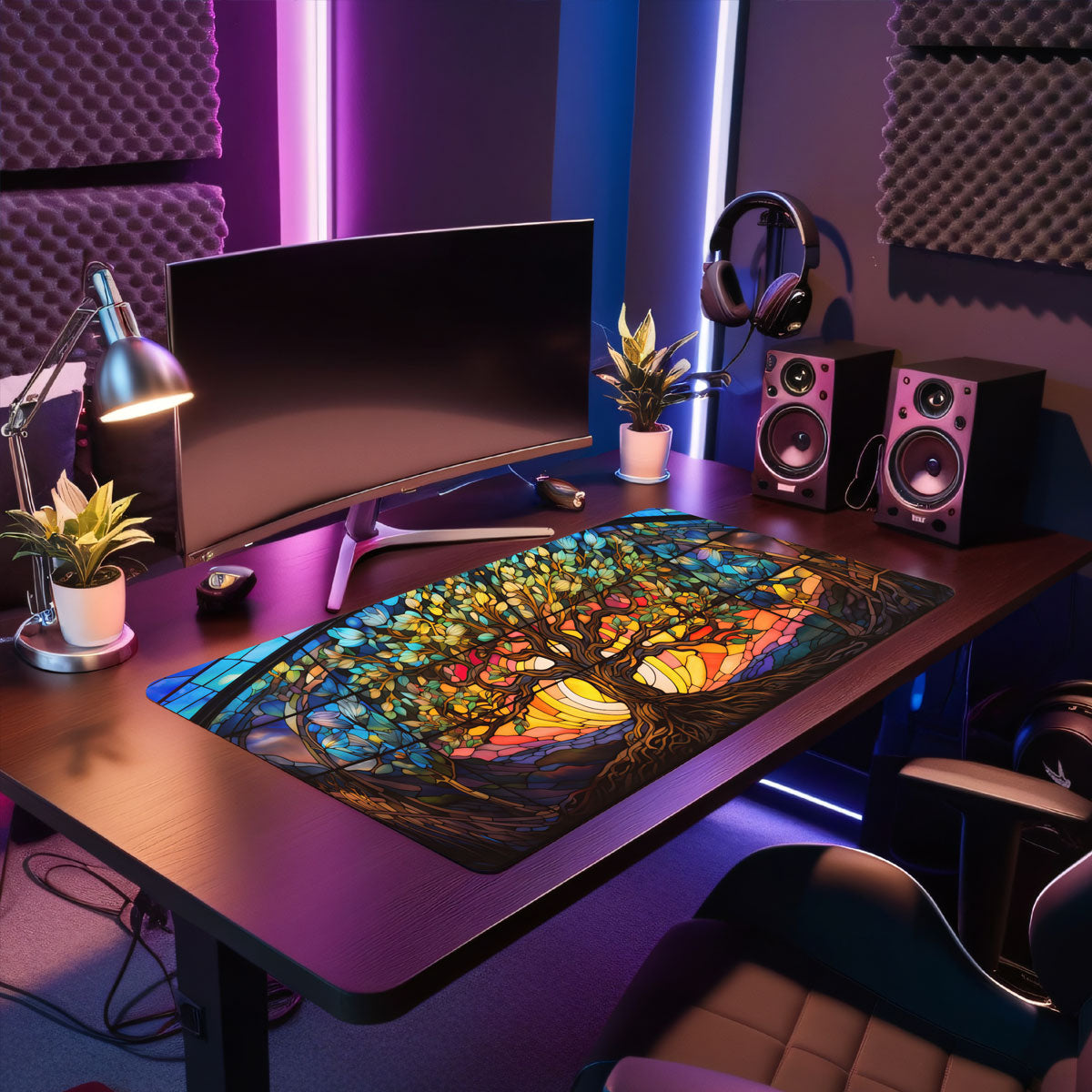 Yggdrassil - Fantasy Design - XXL Gaming Mauspad