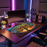 Yggdrassil - Fantasy Design - XXL Gaming Mauspad