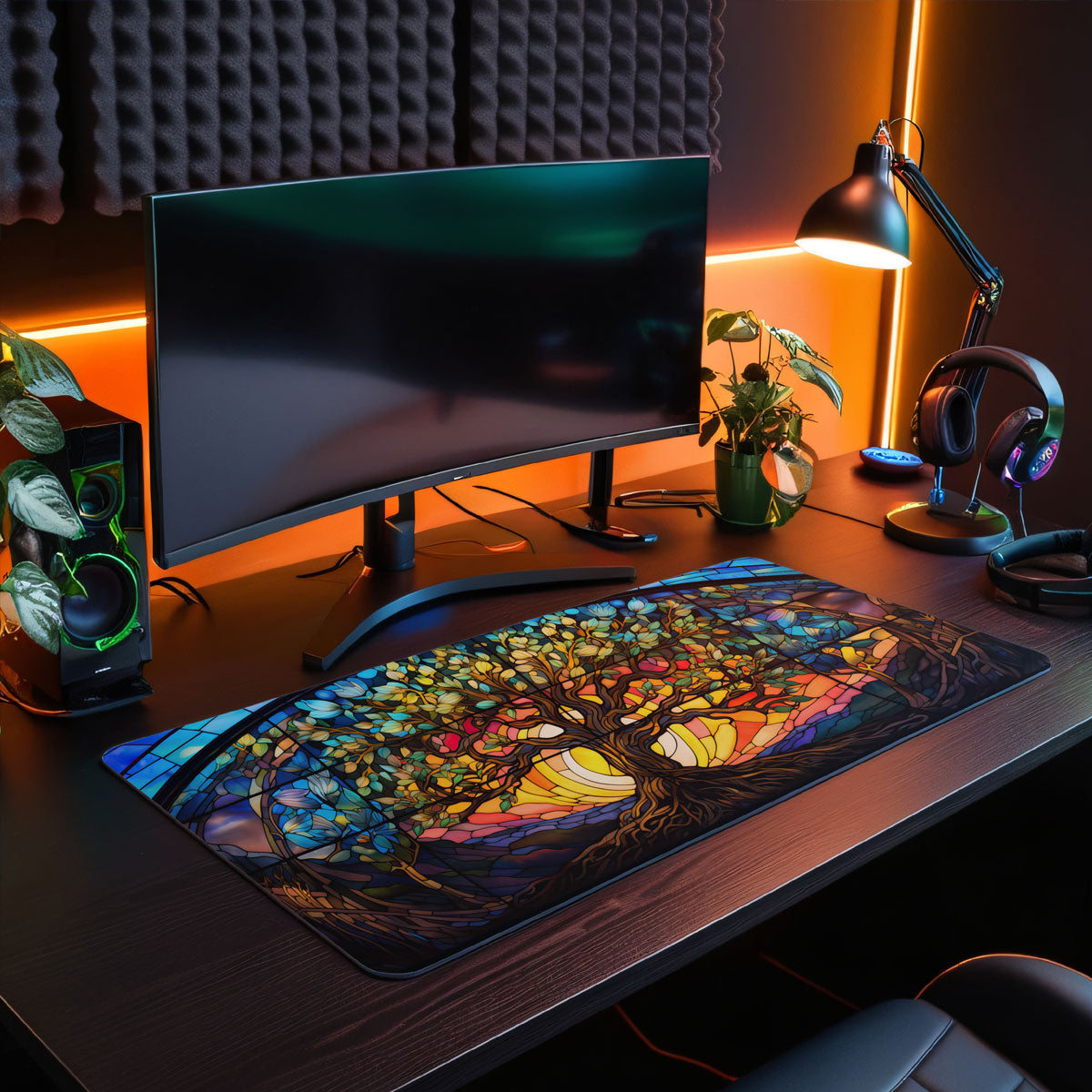 Yggdrassil - Fantasy Design - XXL Gaming Mauspad