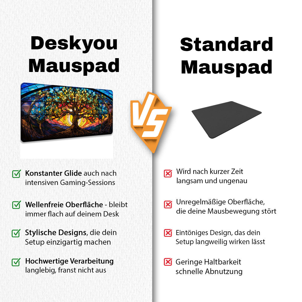 Yggdrassil - Fantasy Design - XXL Gaming Mauspad