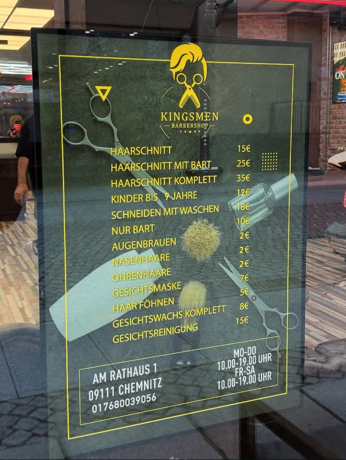 Personalisiert – Dein Design auf einem Loomframe-LED-Bild