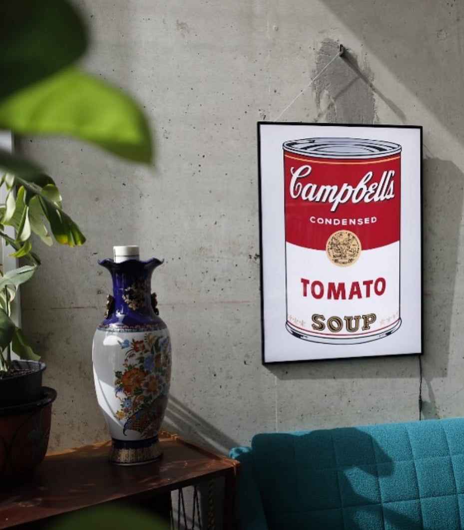 Personalisiert – Dein Design auf einem Loomframe-LED-Bild