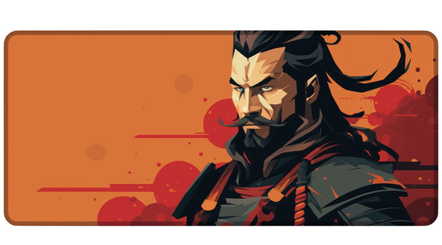 JAPANESE WARRIOR - Japan Design - XXL Gaming Mauspad