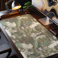 GREEN GARDEN - Japan Design - XXL Gaming Mauspad