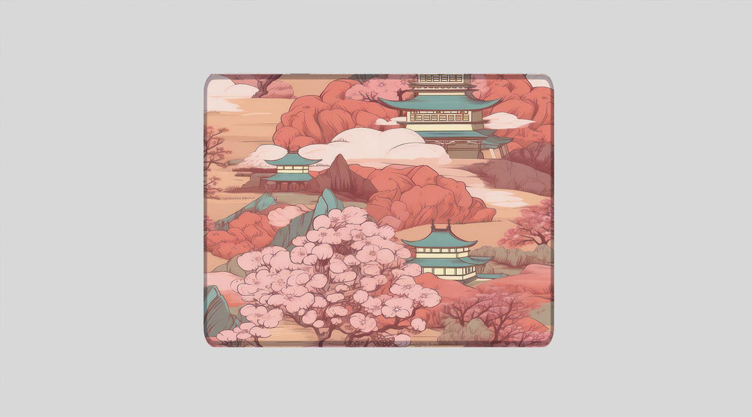 RELAXING VILLAGE - Japan Design - XXL Gaming Mauspad