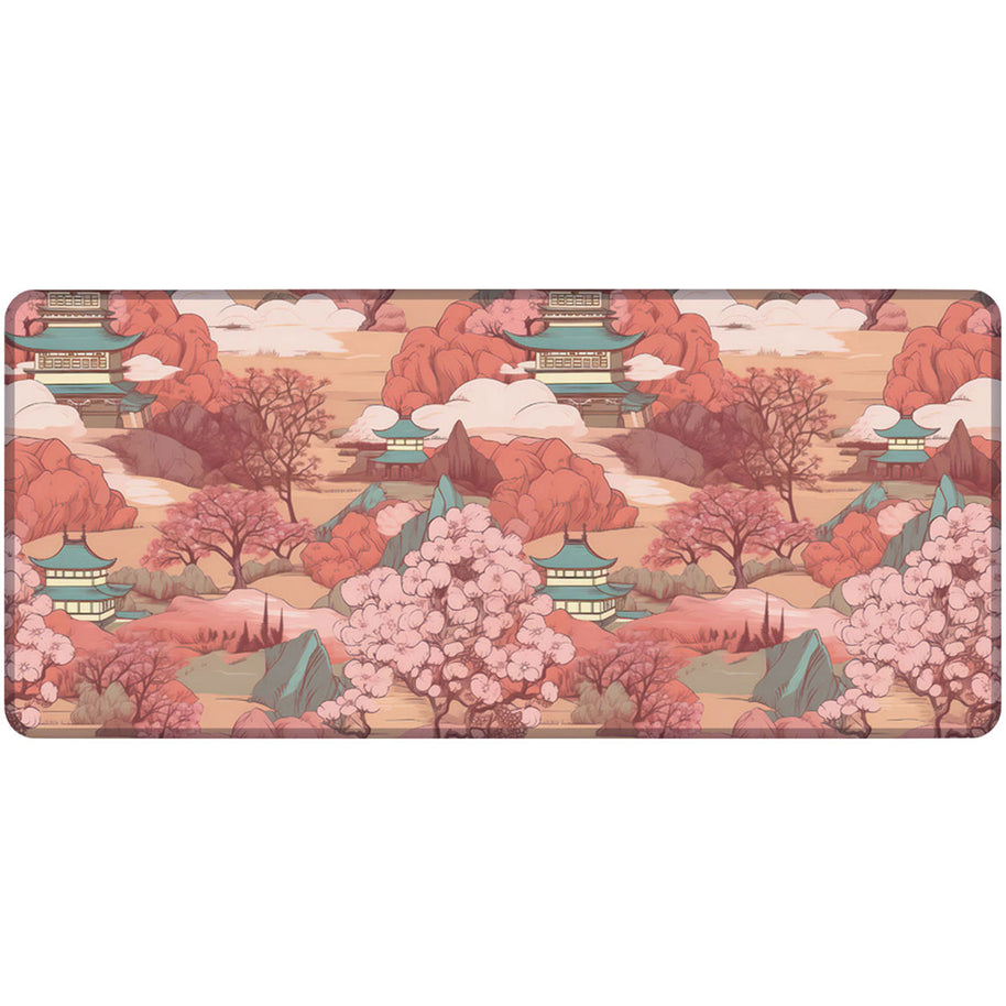 RELAXING VILLAGE - Japan Design - XXL Gaming Mauspad