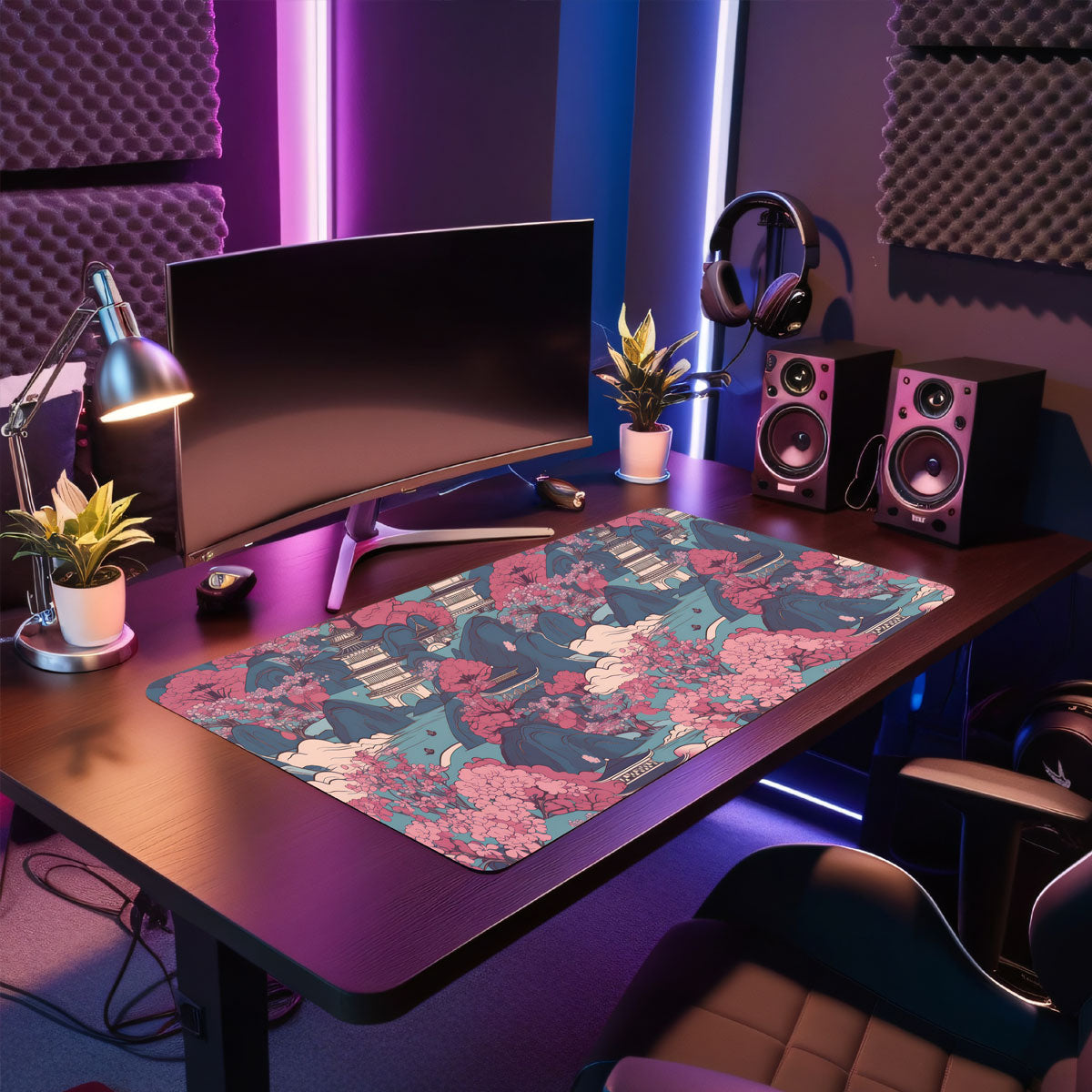 HARMONIC VILLAGE - Japan Design - XXL Gaming Mauspad