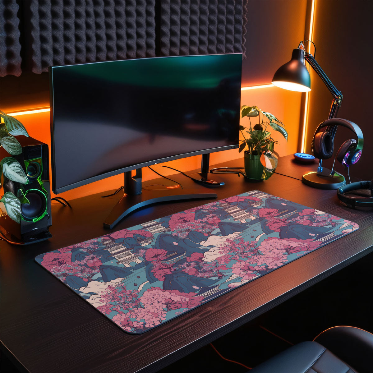 HARMONIC VILLAGE - Japan Design - XXL Gaming Mauspad