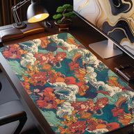 JAPANESE WAVES - XXL Gaming Mauspad