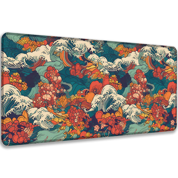 JAPANESE WAVES - XXL Gaming Mauspad