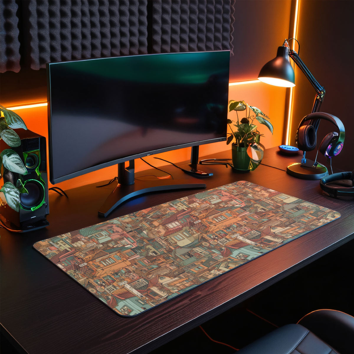 BIG VILLAGE - Japan Design - XXL Gaming Mauspad