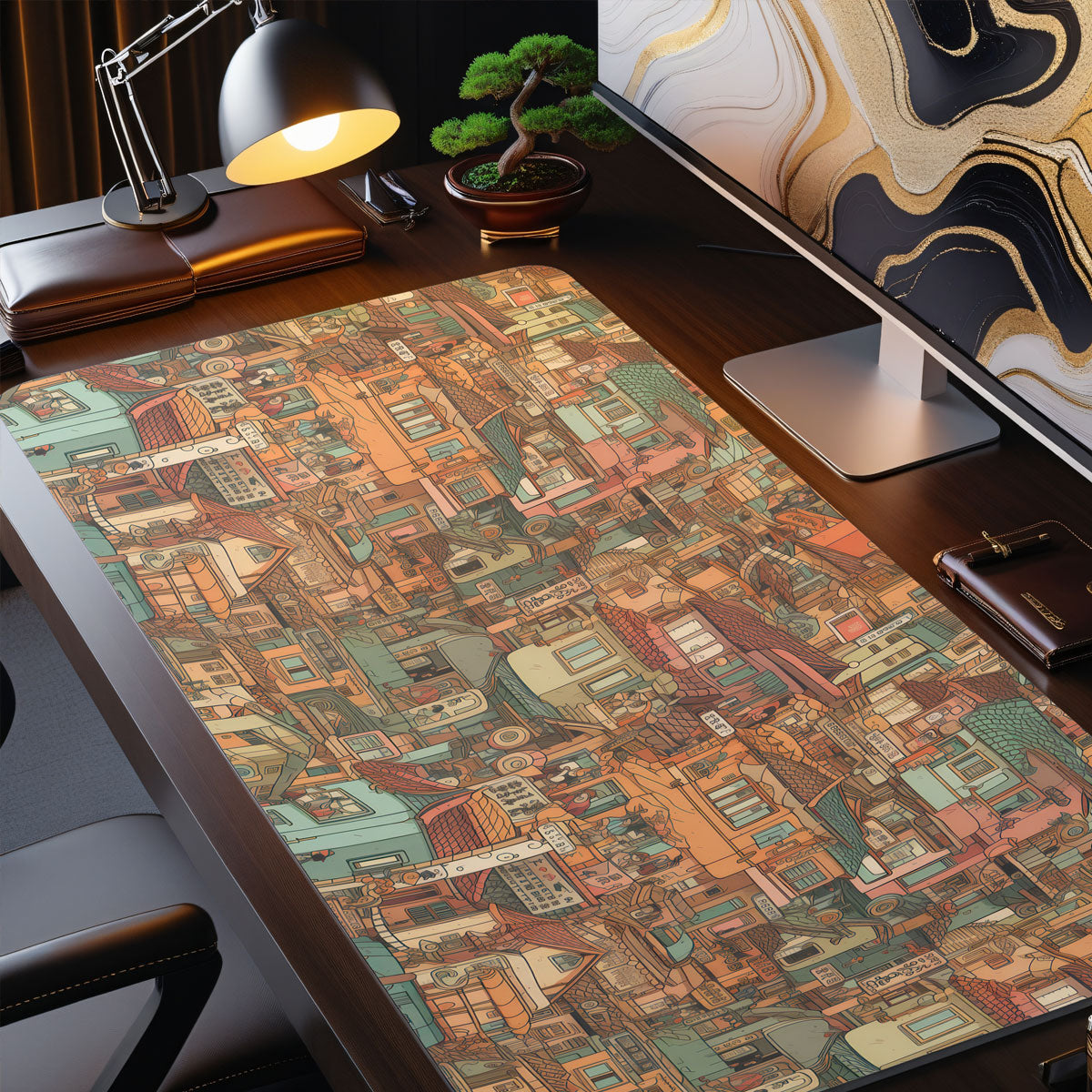 BIG VILLAGE - Japan Design - XXL Gaming Mauspad