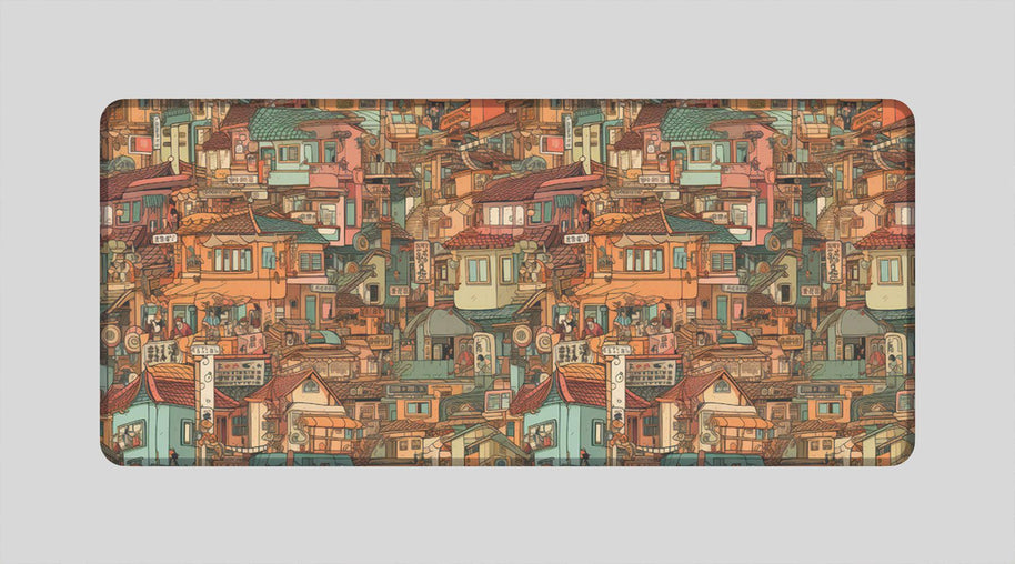 BIG VILLAGE - Japan Design - XXL Gaming Mauspad