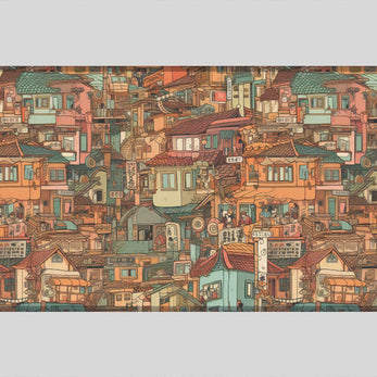 BIG VILLAGE - Japan Design - XXL Gaming Mauspad