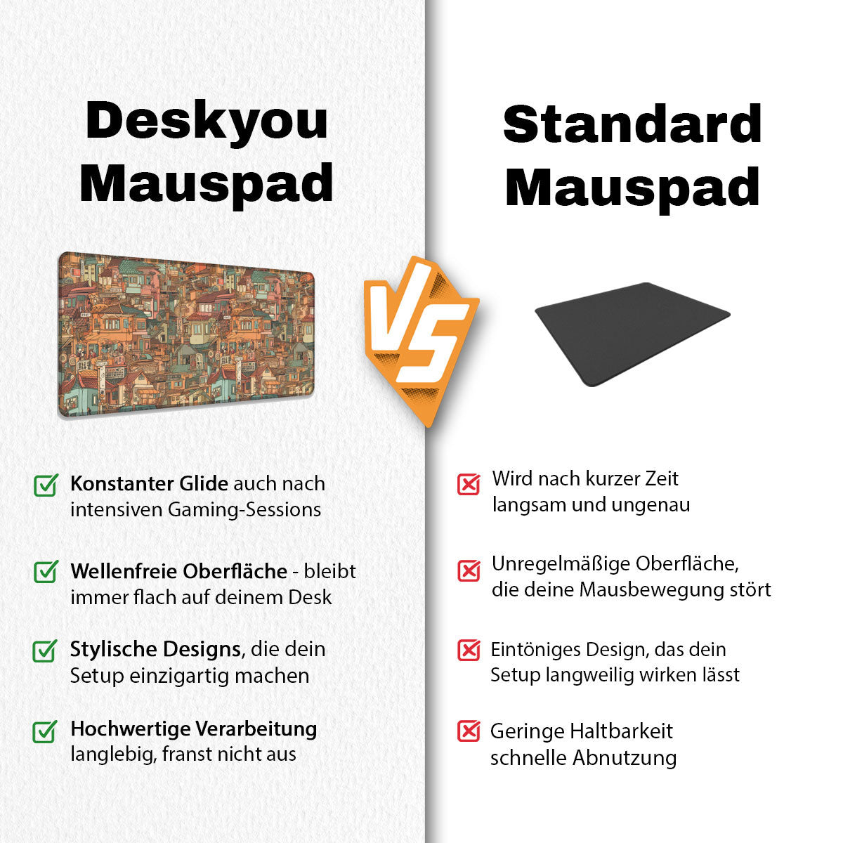 BIG VILLAGE - Japan Design - XXL Gaming Mauspad