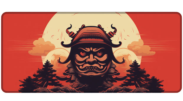 RED SAMURAI - Japan Design - XXL Gaming Mauspad