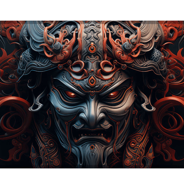 DARK SAMURAI - Japan Design - XXL Gaming Mauspad