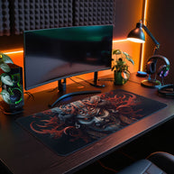 DARK SAMURAI - Japan Design - XXL Gaming Mauspad