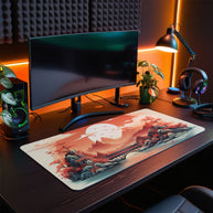 HARMONIC JAPANESE LANDSCAPE - Japan Design - XXL Gaming Mauspad