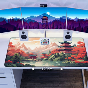 JAPANESE TEMPLE - Japan Design - XXL Gaming Mauspad