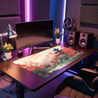 JAPANESE TEMPLE - Japan Design - XXL Gaming Mauspad