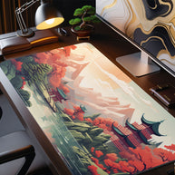 JAPANESE TEMPLE - Japan Design - XXL Gaming Mauspad